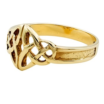 9ct Gold 2.6g Celtic Ring size P